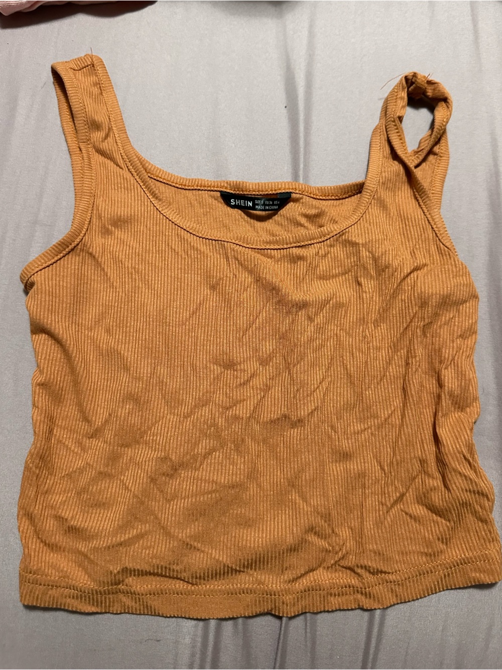 SHEIN Ribbed Tank Top